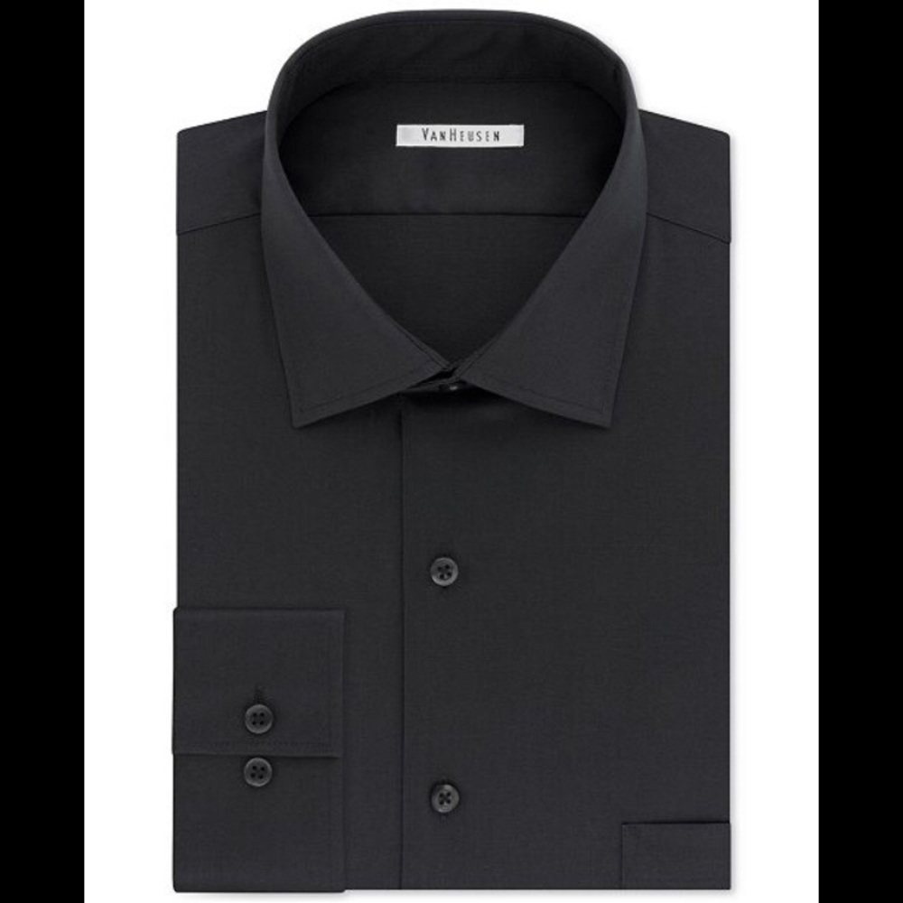 Van Heusen Classic-Fit Flex Collar Dress Shirt